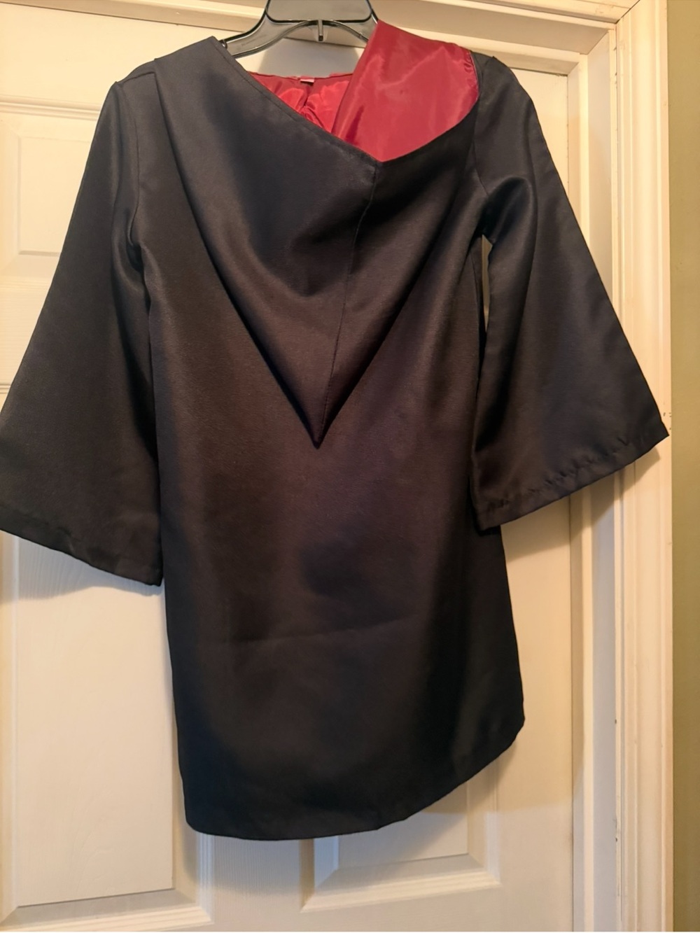 Kids Black and Burgundy Gryffindor-Inspired Coat - Picture 2 of 5